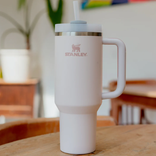 Stanly Quencher H2.0 Flow State Tumbler | 40 OZ (White)